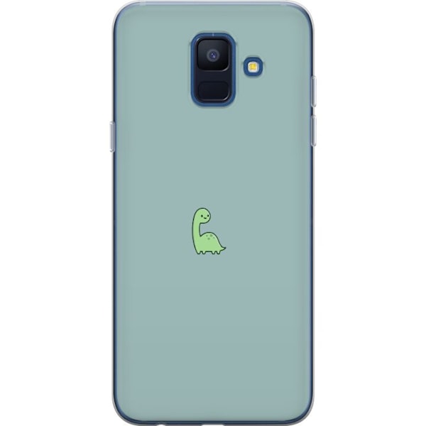 Samsung Galaxy A6 (2018) Läpinäkyvä kuori Tiny Dino