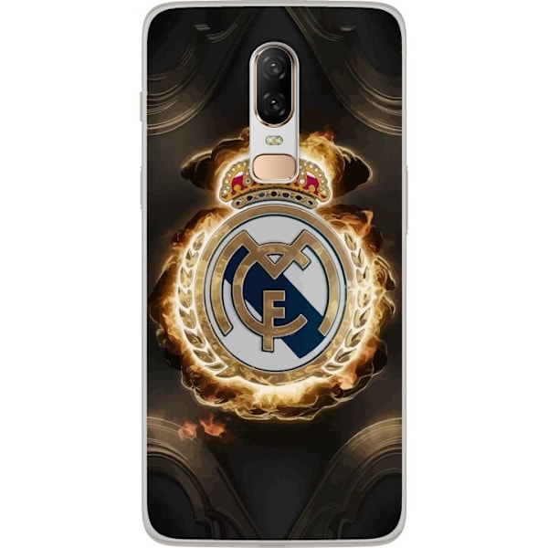 OnePlus 6 Gjennomsiktig deksel Real Madrid