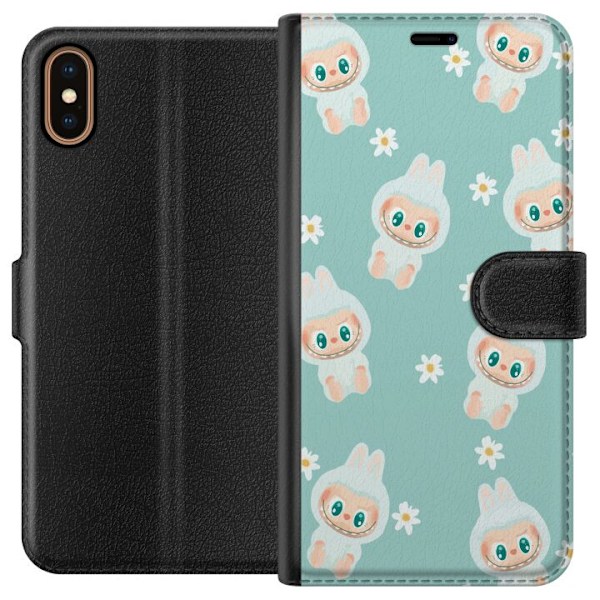 Apple iPhone XS Lommeboketui Labubu Candy Vibes