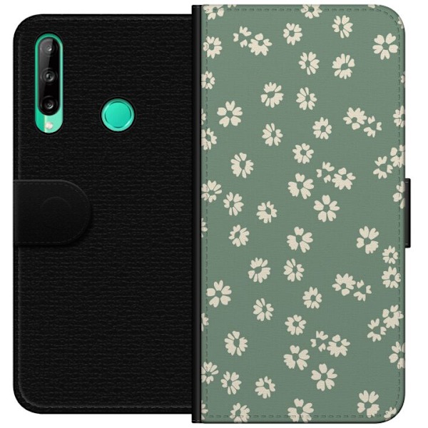 Huawei P40 lite E Plånboksfodral Blomsterdröm – färgglatt blommönster