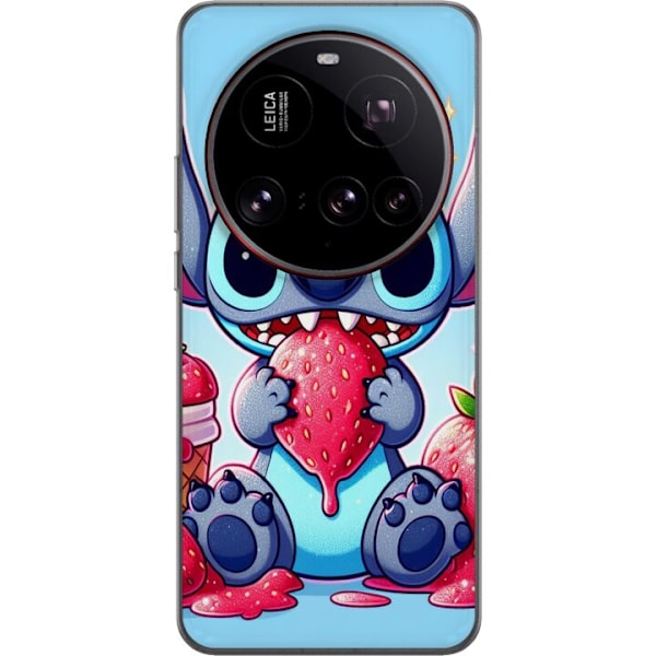 Xiaomi 15 Ultra Läpinäkyvä kuori Strawberry Stitch