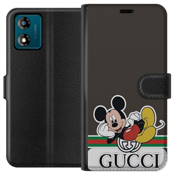 Motorola Moto E13 Lompakkokotelo Gucci Musse Pig