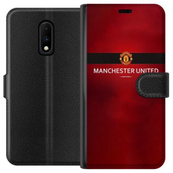 OnePlus 7 Plånboksfodral Manchester United