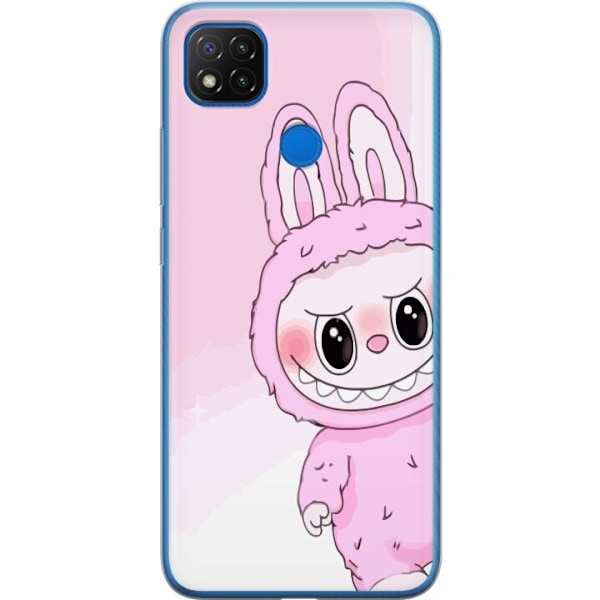 Xiaomi Redmi 9C Läpinäkyvä kuori Labubu Jänis-sarja