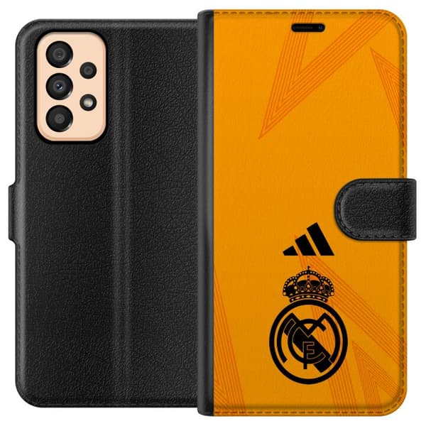 Kompatibelt Plånboksfodral till Samsung Galaxy A33 5G Real Madrid CF