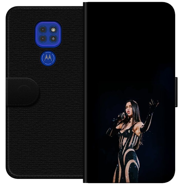 Motorola Moto G9 Play Tegnebogsetui Dua Lipa – Pop Star Aest