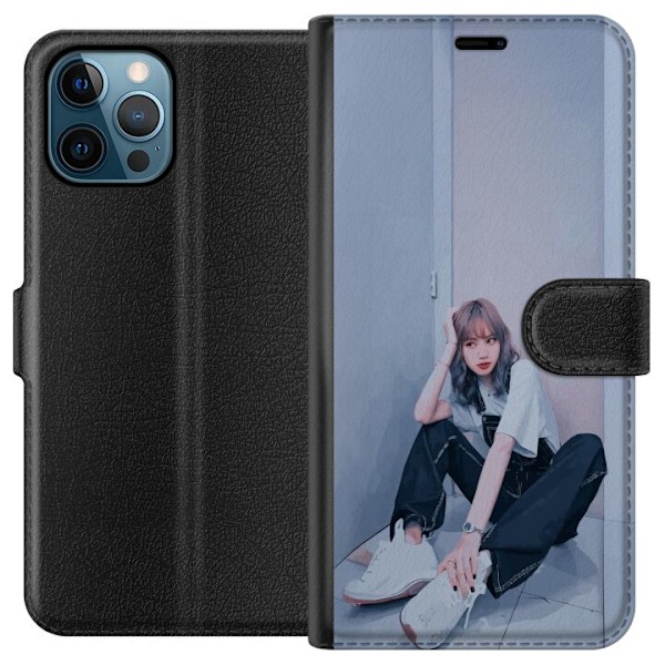 Apple iPhone 12 Pro Max Tegnebogsetui Lisa from Blackpink – K-pop Style Icon