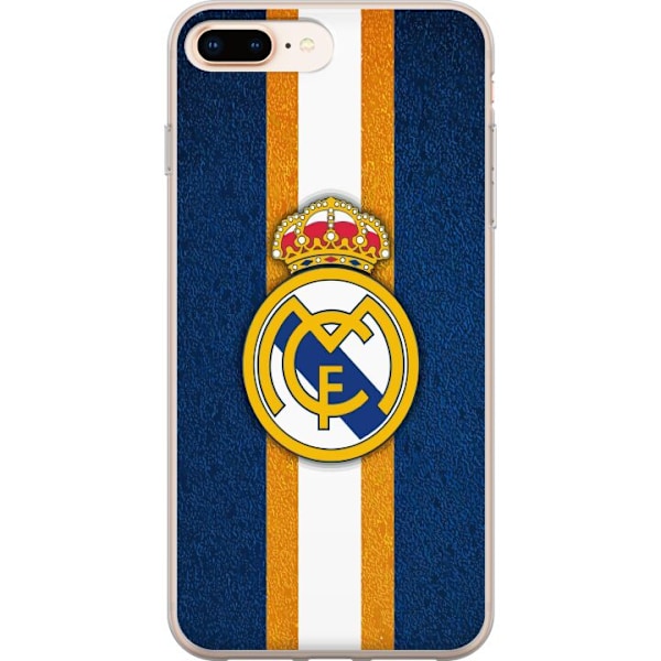 Apple iPhone 7 Plus Läpinäkyvä kuori Real Madrid CF