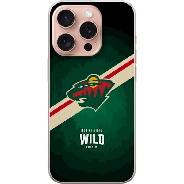 Apple iPhone 16 Pro Gjennomsiktig deksel Minnesota Wild (NHL)