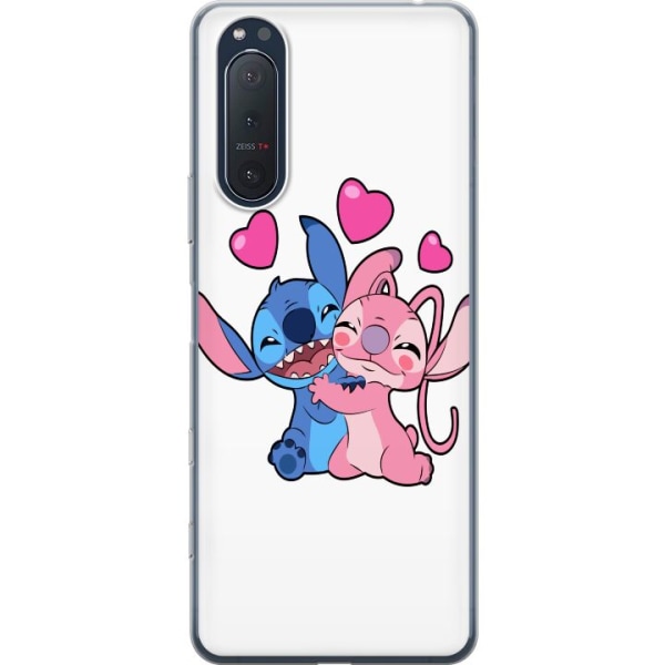 Sony Xperia 5 II Genomskinligt Skal Lilo & Stitch