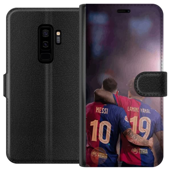 Kompatibel Tegnebogsetui til Samsung Galaxy S9+ Lamine Yamal VS Messi