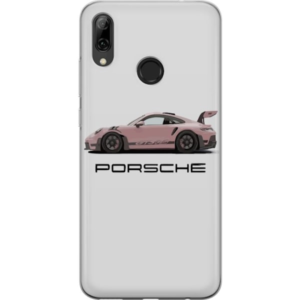 Huawei P smart 2019 Genomskinligt Skal Porsche 911 Pink