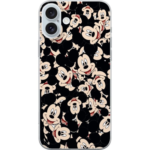 Apple iPhone 16 Plus Gennemsigtig cover Mickey Mouse