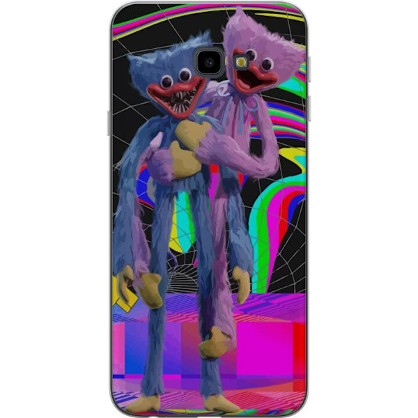 Samsung Galaxy J4+ Läpinäkyvä kuori Huggy Wuggy