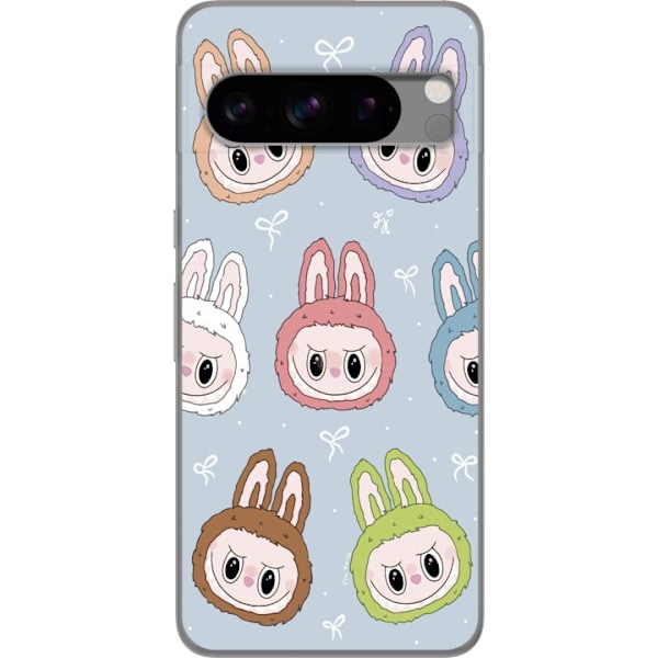 Google Pixel 8 Pro Läpinäkyvä kuori Tähtikuvioitu hirviöa