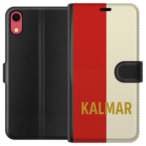 Apple iPhone XR Tegnebogsetui Kalmar - fodbold
