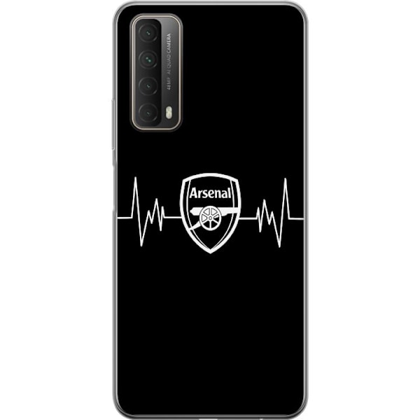 Huawei P smart 2021 Genomskinligt Skal Arsenal