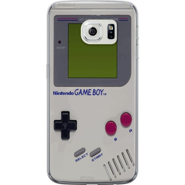 Samsung Galaxy S6 edge Läpinäkyvä kuori Game Boy