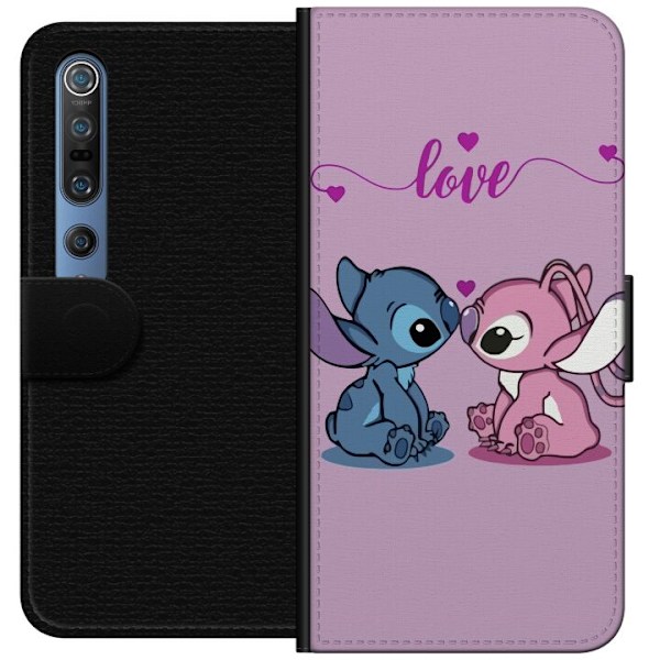 Xiaomi Mi 10 Pro 5G Plånboksfodral Lilo & Stitch – Angel Ed
