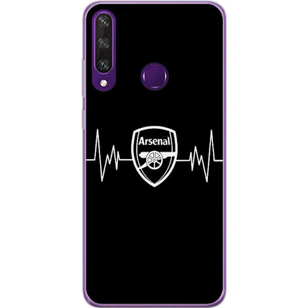 Huawei Y6p Gjennomsiktig deksel Arsenal