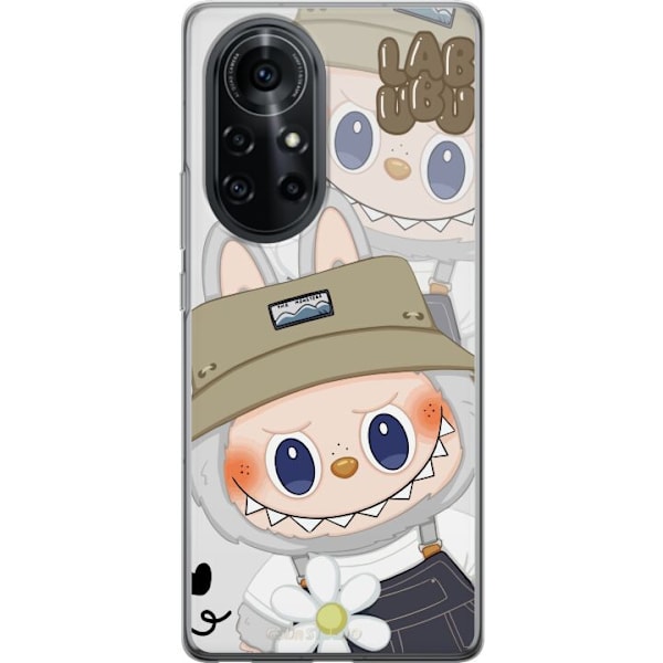 Huawei nova 8 Pro Gjennomsiktig deksel Labubu Minimal Mood - Enkel og stilig monsterdesign