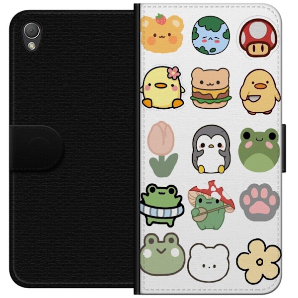 Sony Xperia Z3 Plånboksfodral Kawaii Friends – söta figurer i japansk stil
