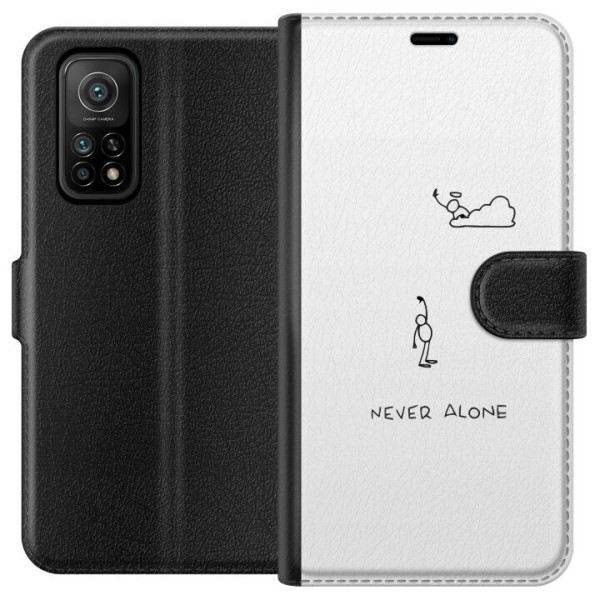 Xiaomi Mi 10T 5G Plånboksfodral Aldrig Ensam