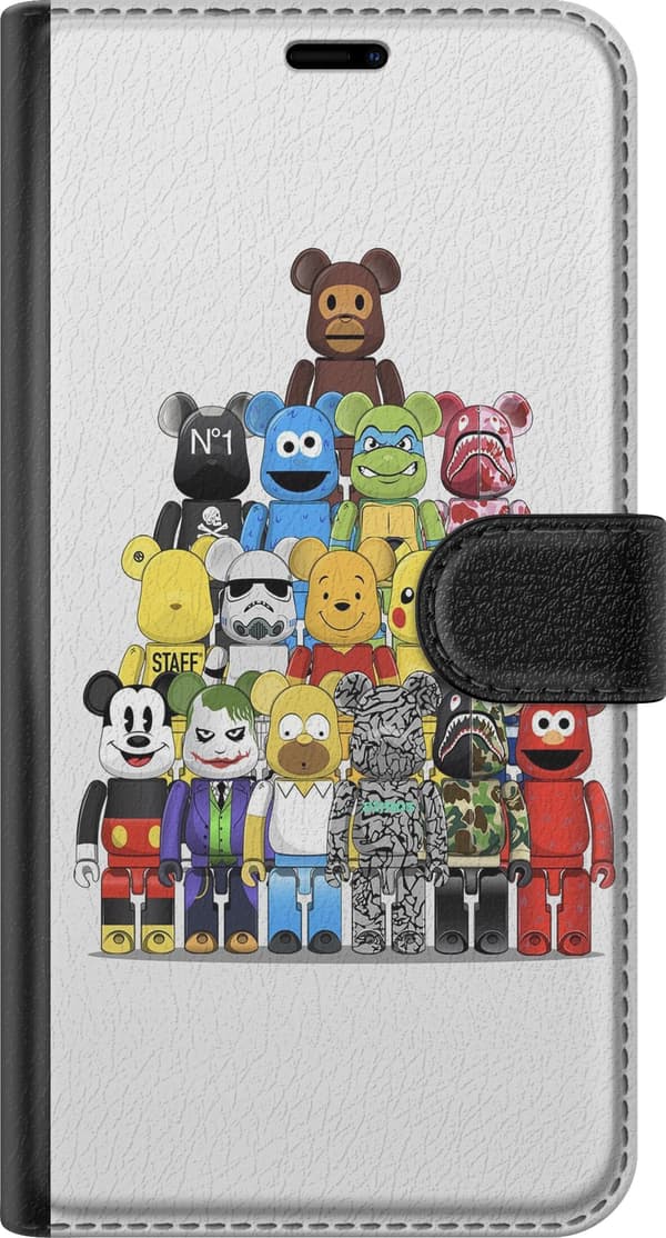 Kompatibelt Plånboksfodral till Samsung Galaxy S22+ 5G Bearbrick