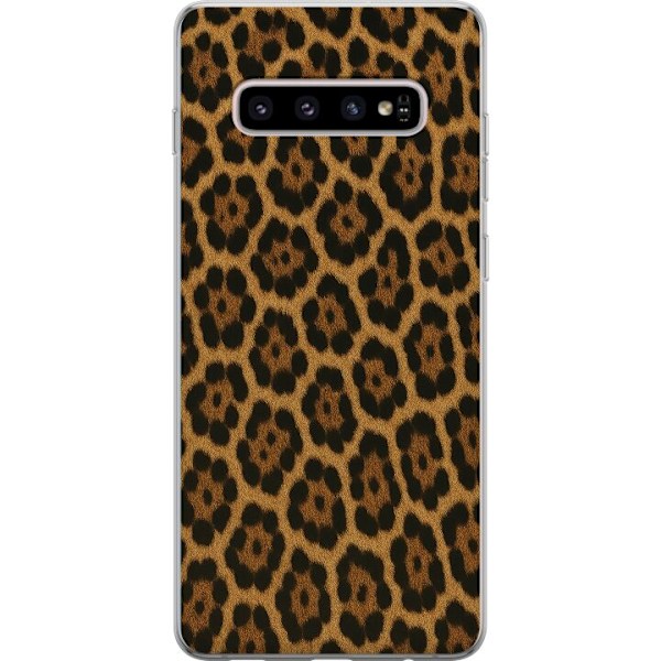 Samsung Galaxy S10+ Läpinäkyvä kuori PredaDots