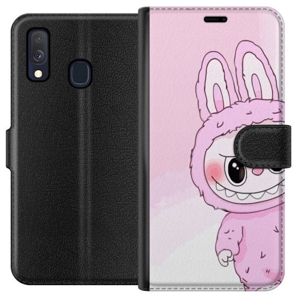 Samsung Galaxy A40 Tegnebogsetui Labubu Kanin-serien