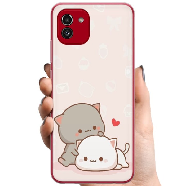 Samsung Galaxy A03 TPU Mobilcover Kawaii