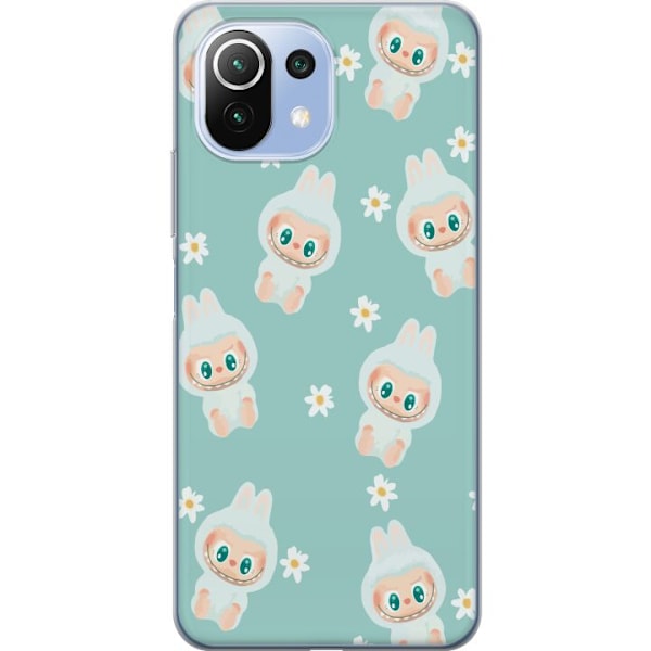 Xiaomi 11 Lite 5G NE Läpinäkyvä kuori Labubu Candy Vibes
