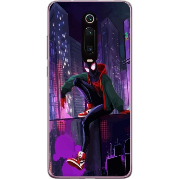 Xiaomi Mi 9T Pro  Gennemsigtig cover Fortnite - Spider-Man