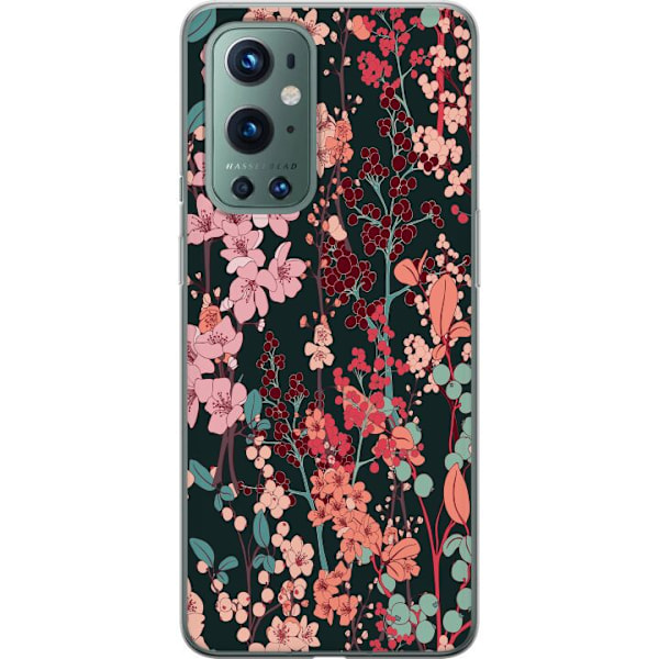 OnePlus 9 Pro Läpinäkyvä kuori Kasvimaan Retro