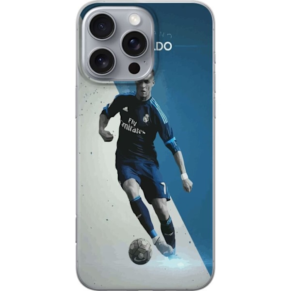 Apple iPhone 16 Pro Max Gjennomsiktig deksel Cristiano Ronaldo