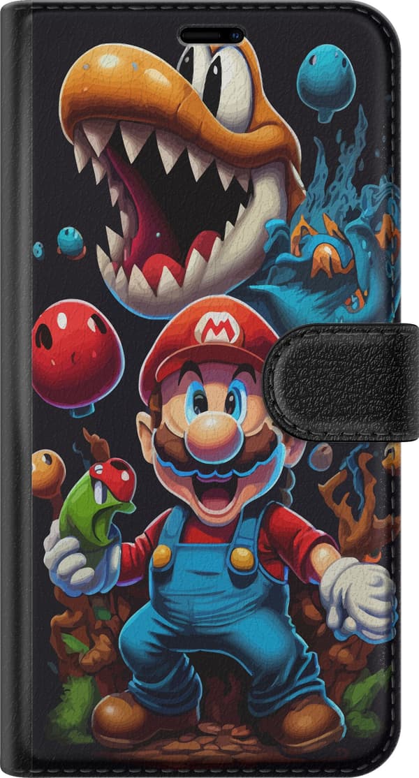 Kompatibelt Plånboksfodral till Apple iPhone 11 Mario och vänner