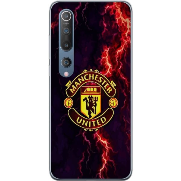 Xiaomi Mi 10 5G Gennemsigtig cover Manchester United