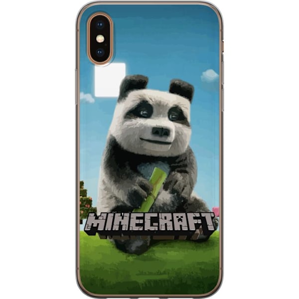 Apple iPhone XS Läpinäkyvä kuori A Minecraft Movie