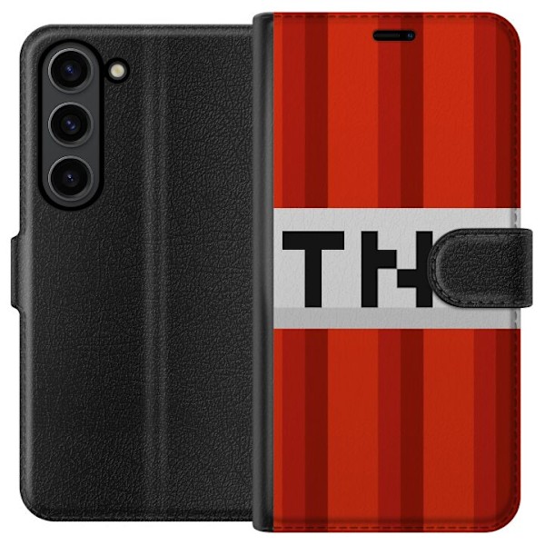 Samsung Galaxy S24+ Lompakkokotelo Minecraft TNT