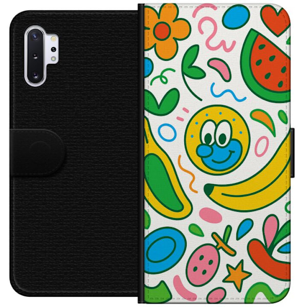 Samsung Galaxy Note10+ Lommeboketui Sommerfuglslør