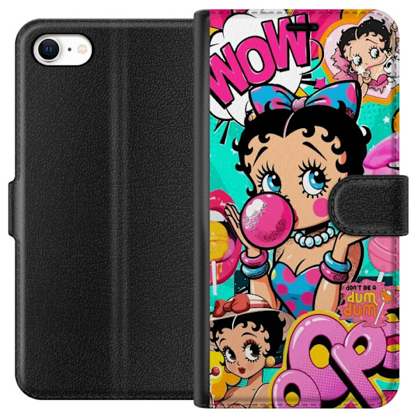 Apple iPhone 6 Tegnebogsetui Betty Boop