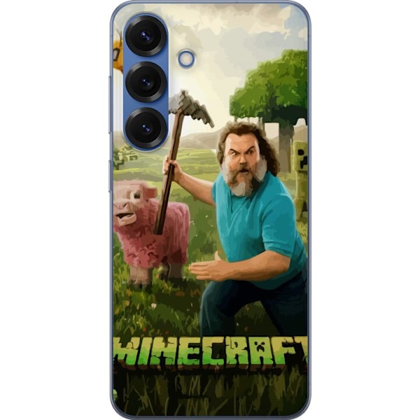 Samsung Galaxy S25+ Genomskinligt Skal A Minecraft Movie