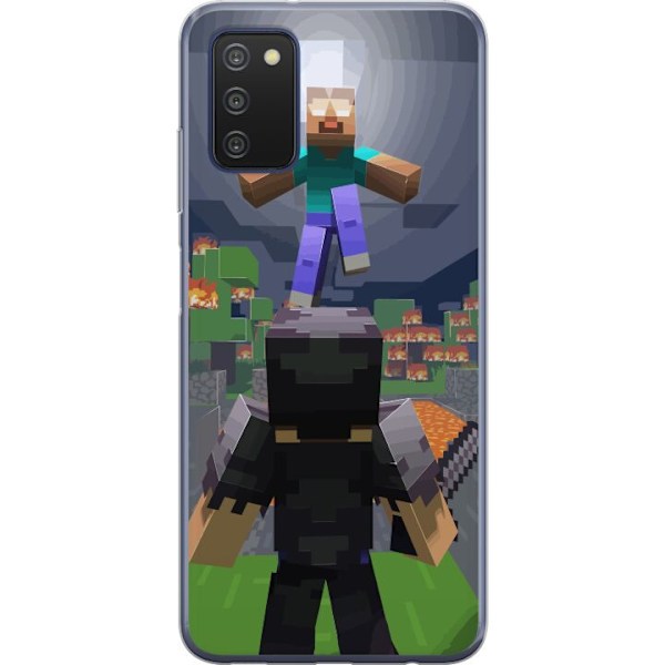 Samsung Galaxy A03s Gjennomsiktig deksel Minecraft