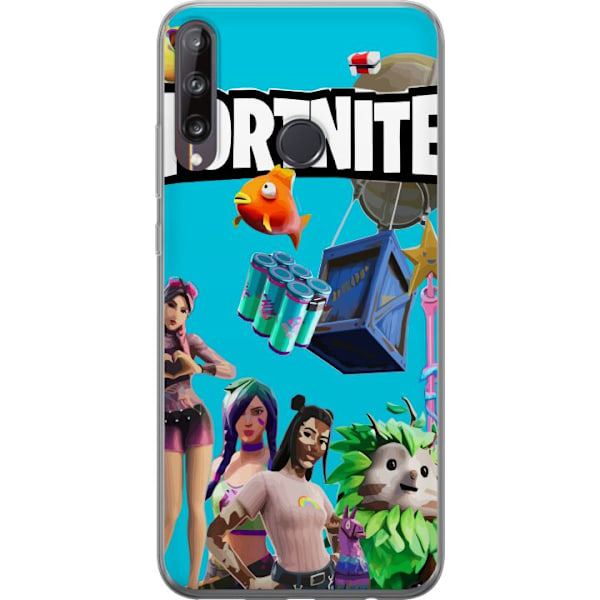 Huawei P40 lite E Läpinäkyvä kuori Fortnite