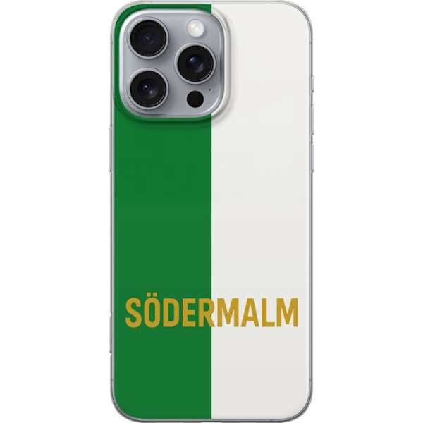 Apple iPhone 16 Pro Max Läpinäkyvä kuori Södermalm - jalkapallo
