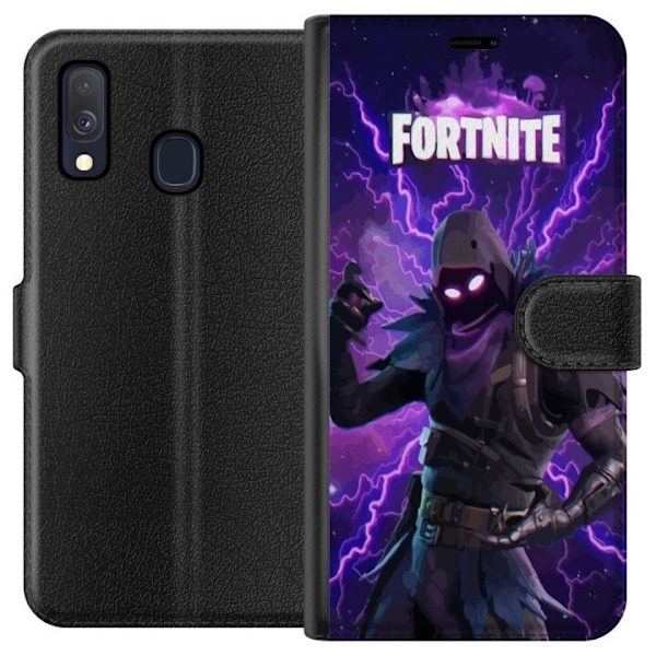 Samsung Galaxy A40 Lommeboketui Fortnite Raven