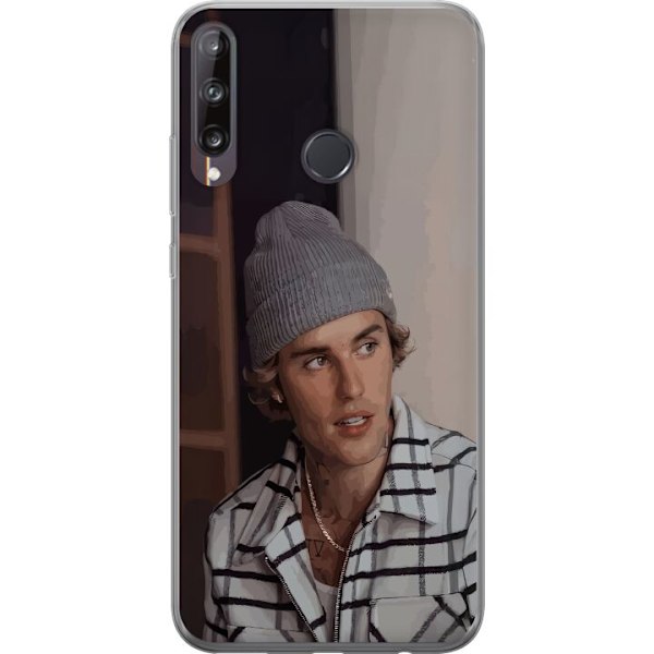 Huawei P40 lite E Läpinäkyvä kuori Justin Bieber