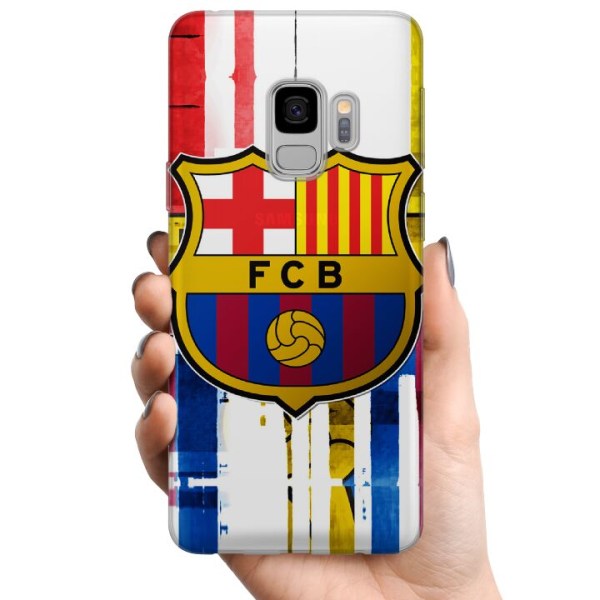 Samsung Galaxy S9 TPU Mobilcover FC Barcelona