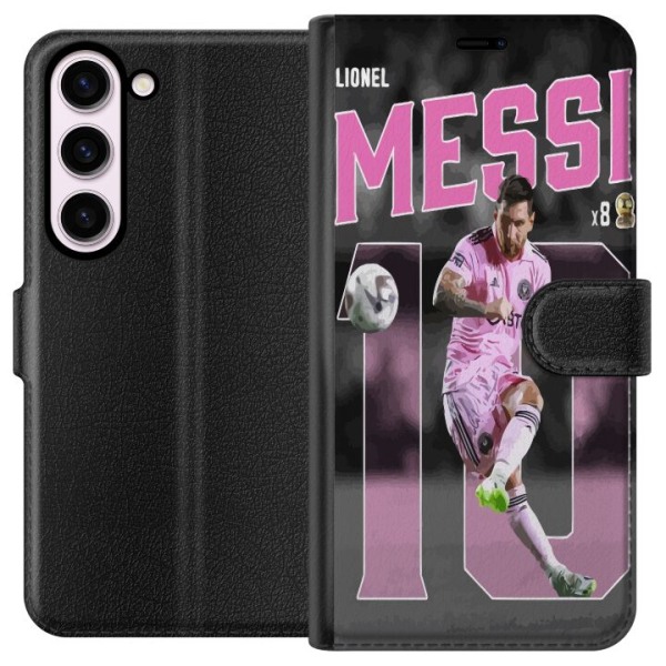 Samsung Galaxy S23 Lompakkokotelo Lionel Messi