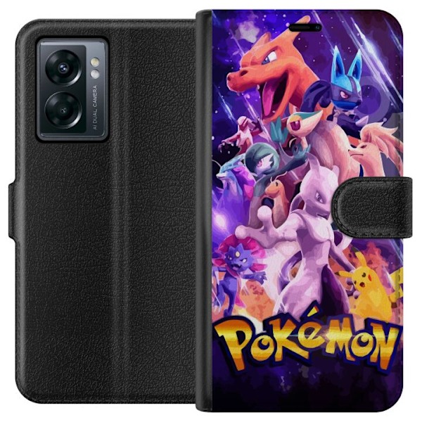 OnePlus Nord N300 Tegnebogsetui Pokemon